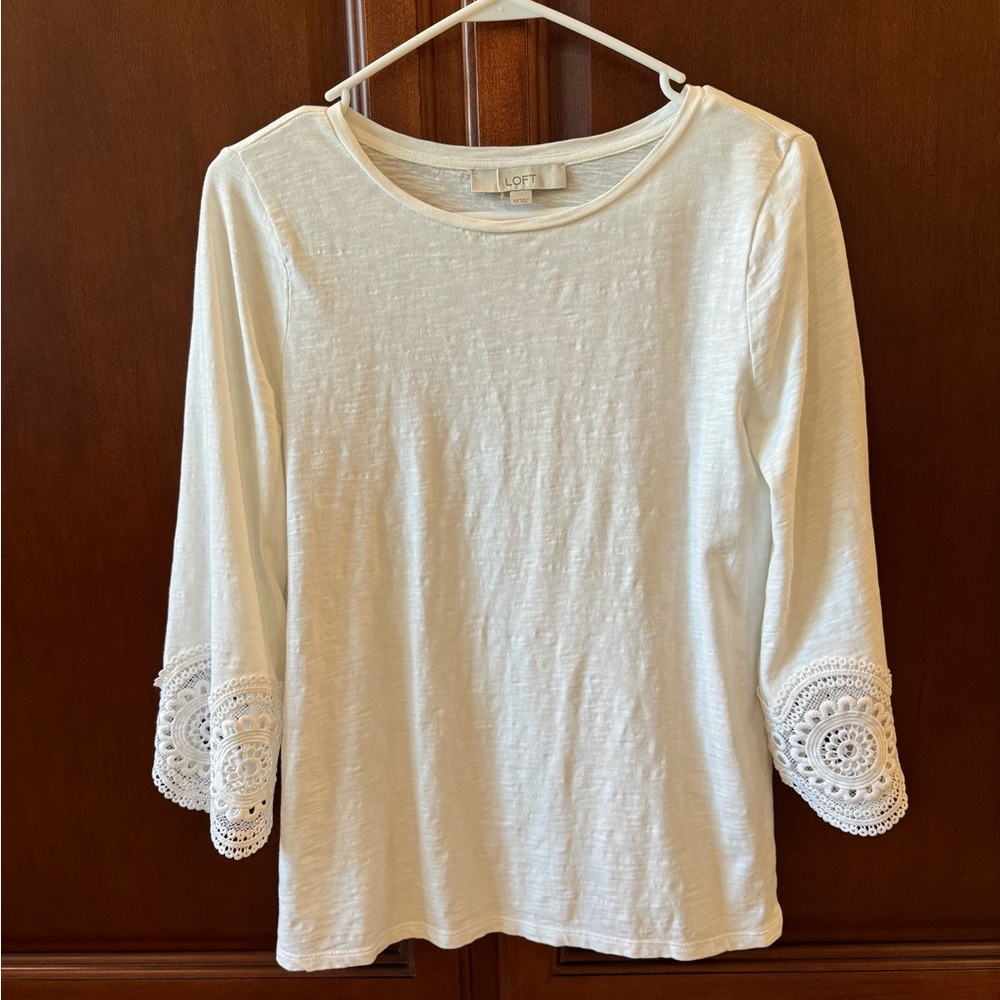 LOFT white top
